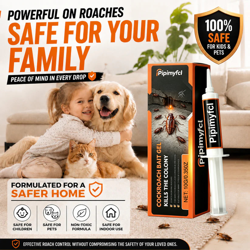 💥2026 Upgraded Formula Professional Cockroach Gel Bait – Eliminates Entire Nest
