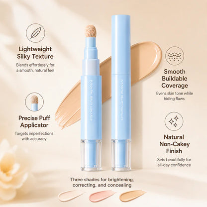 Dual-Effect Concealer & Powder Foundation✨