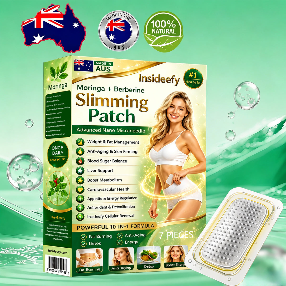 New 2026 Upgrade: Advanced Nano Microneedle Wellness Patch with Science-Backed Formula
