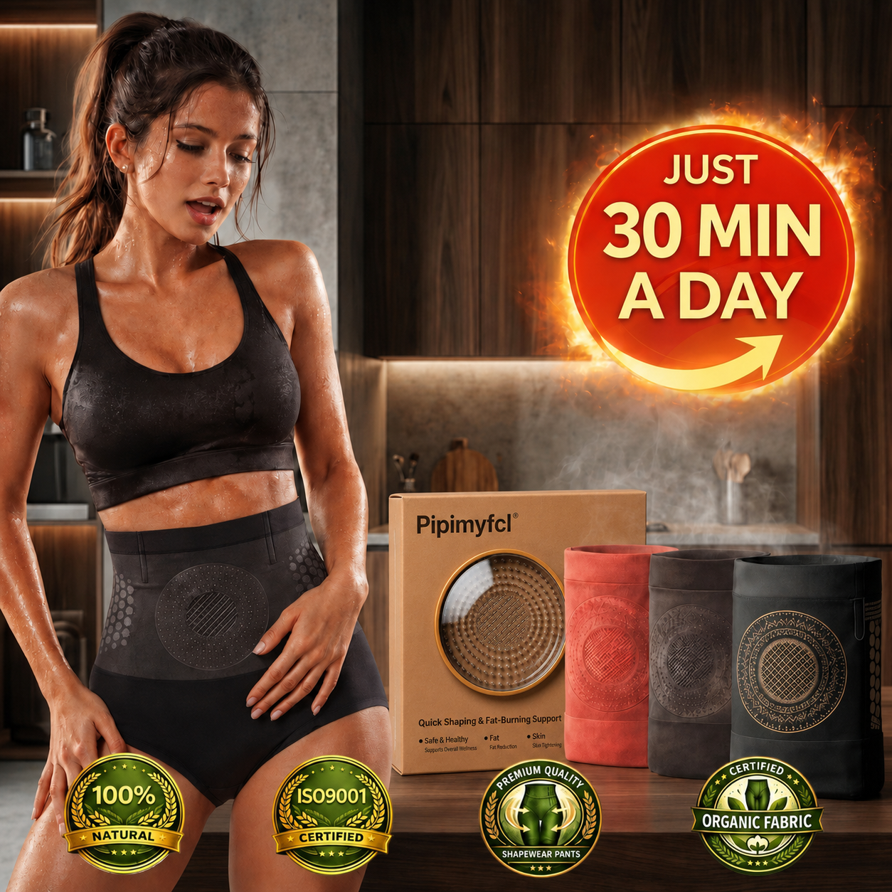 Thermogenic Sweat-Enhancing Shorts