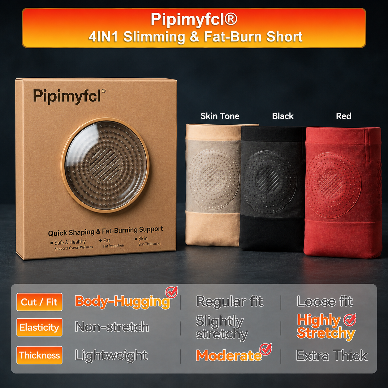 Thermogenic Sweat-Enhancing Shorts
