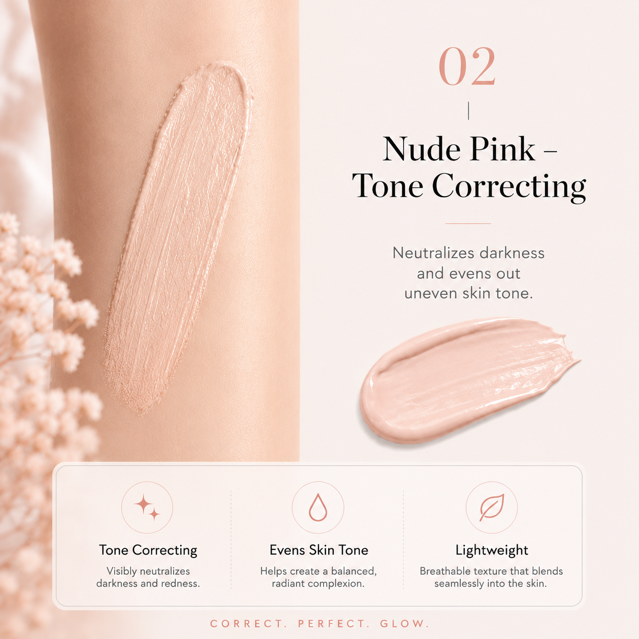 Dual-Effect Concealer & Powder Foundation✨