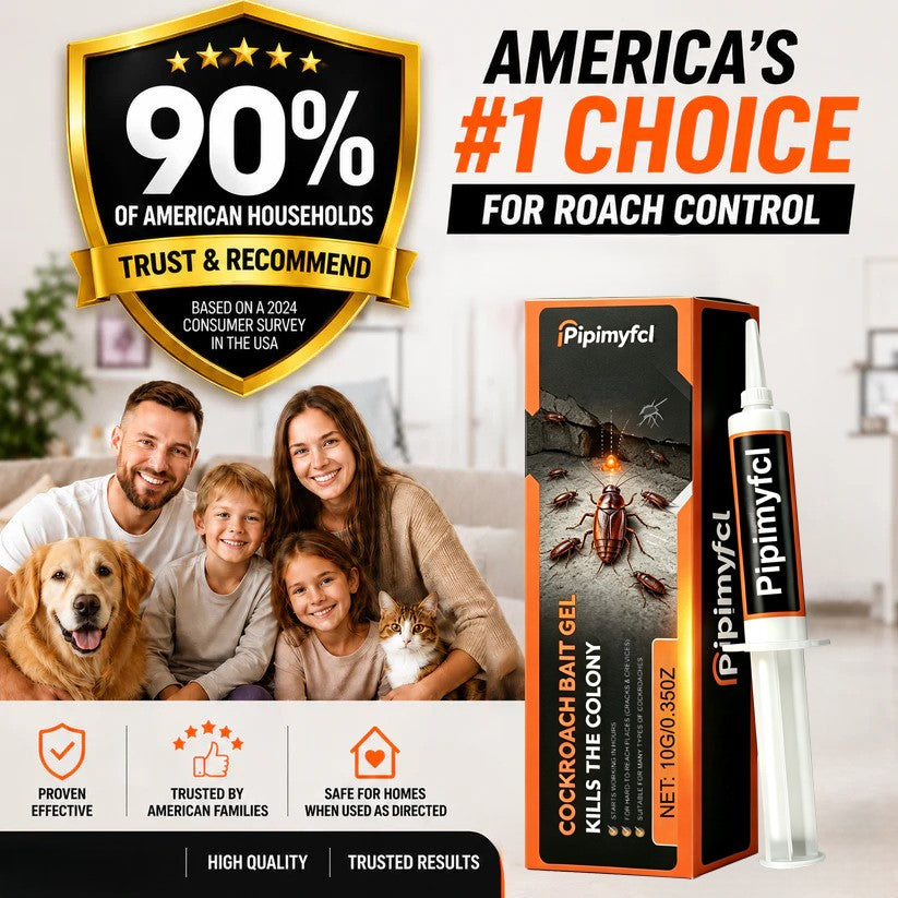 💥2026 Upgraded Formula Professional Cockroach Gel Bait – Eliminates Entire Nest