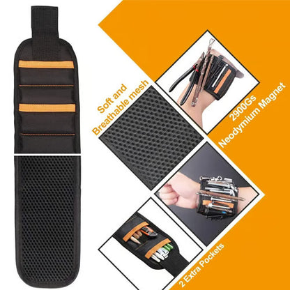🔥Hot Sale⚡ Magnetic Wrist Tool Holder | Free Up Your Hands & Cut Project Time